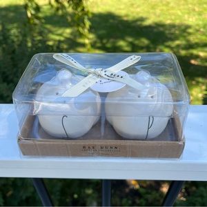 RAE DUNN White Pumpkin S&P Shakers